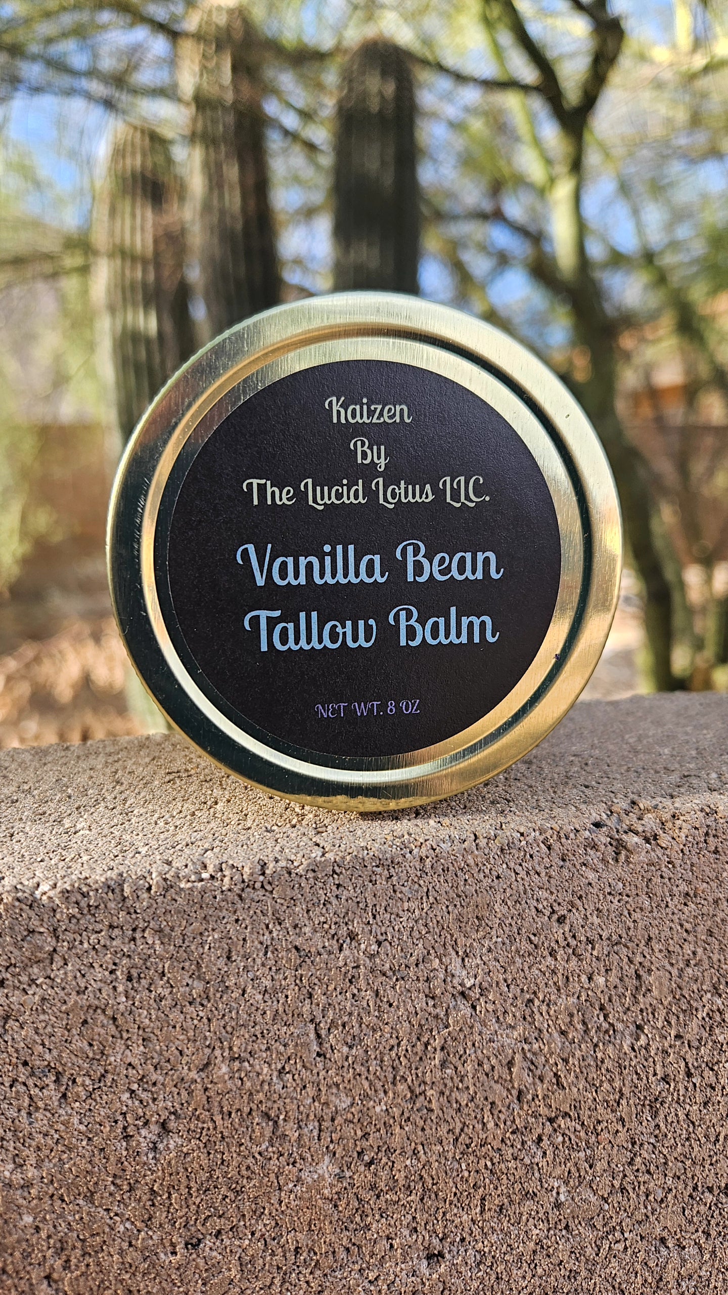 Vanilla Bean Tallow Balm 8oz