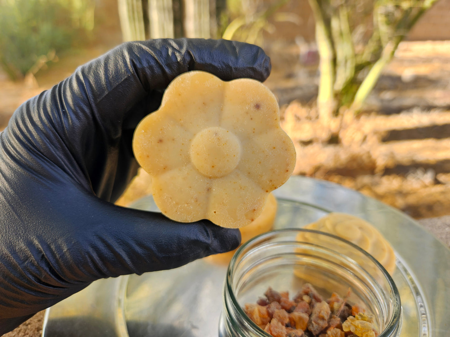 Myrrh Holy Resin Flower Soap