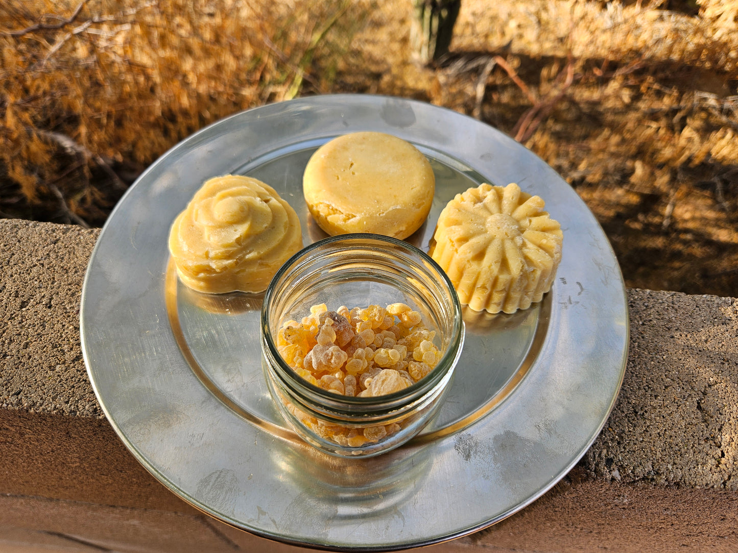 Frankinsense Resin Flower Soap