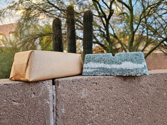 Spirulina Teatree Peppermint BathBomb Bricks