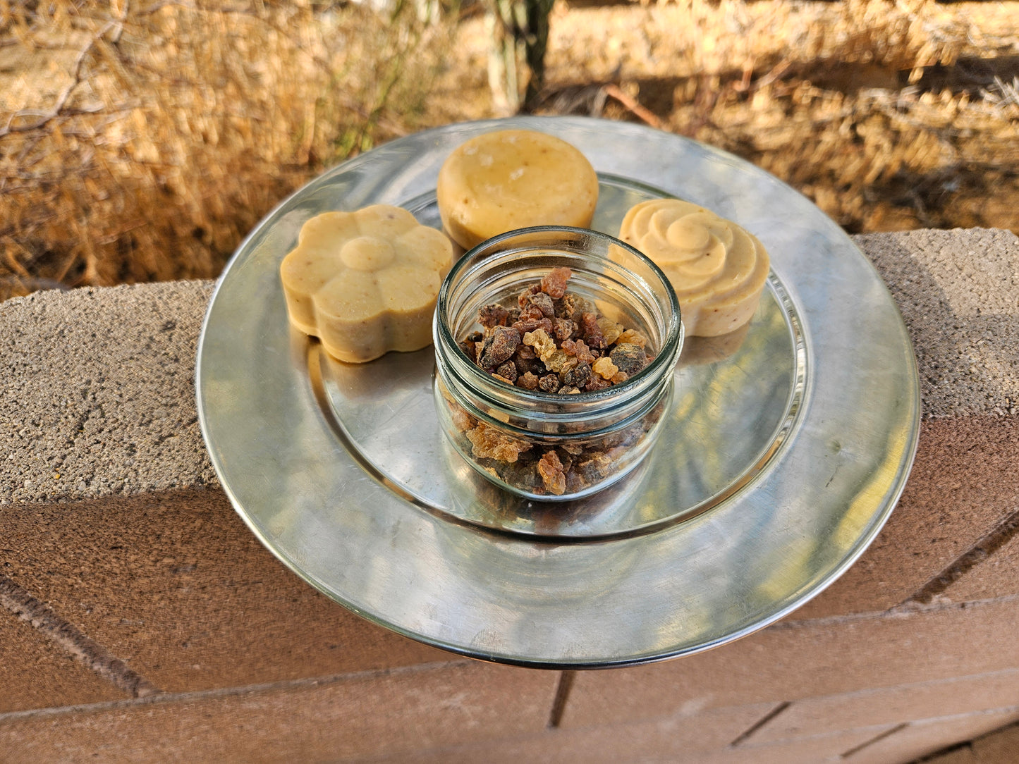 Myrrh Holy Resin Flower Soap