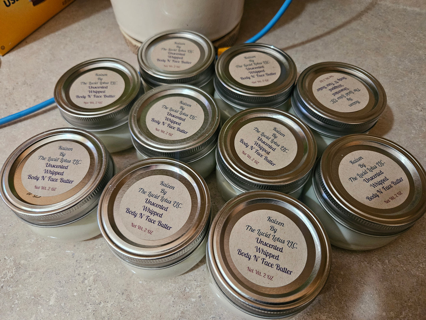 Unscented Whipped Body N' Face Butter 2 Oz